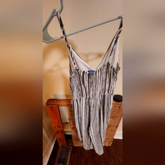 Elsie & Zoey Striped Jumpsuit - Picture 2 of 4